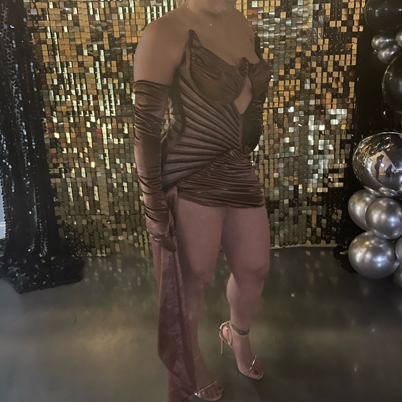 lena berisha Dresses Lena Berisha Official Chocolate Velvet Corset